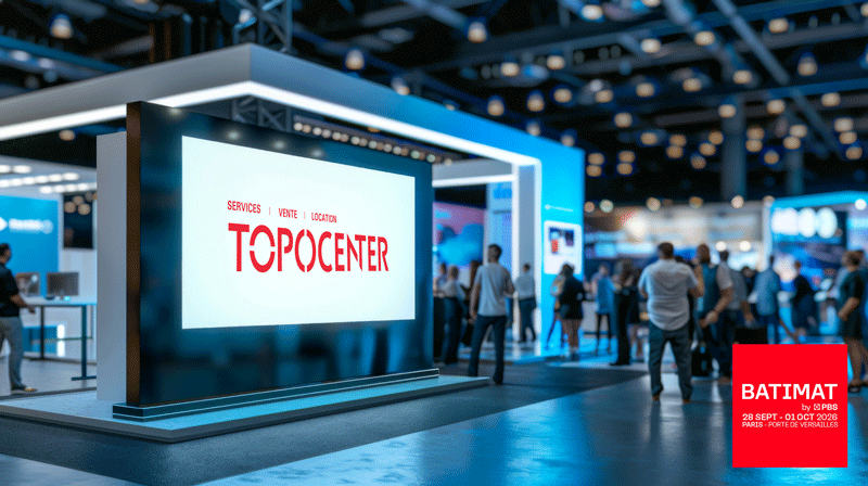 Topocenter sera présent à Batimat 2026